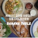 바나나테이블 이미지