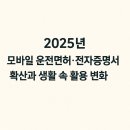미지원약국 | 📱2025년 모바일 운전면허·전자증명서 확산과 생활 속 활용 변화
