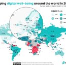 2023년 최고의 디지털 웰빙을 자랑하는 국가는 어디일까요? 이미지