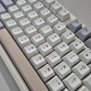 옥축산 | [ 키보드 리뷰 ] 부드러운 타건감의 조약돌 소리 에포메이커 갤럭시100 게이밍 기계식 키보드 마블 화이트