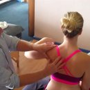 근막 기법을 이용한 어깨 치료(회전근개) - 연조직 이완(STR) 이미지
