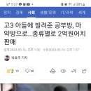 고 3 아들에 빌려준 공부방, 마약방으로 종류별로 2 억원어치 판매 이미지