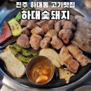 하대동3 | 진주 하대동 맛집 "하대숯돼지" 후기