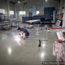 전광당 | 작업. 루버 강판 프레임으로 개성 있는 간판 제작. 전광 채널 네온 플렉스 어닝 고무 스카시 썬팅 작업...