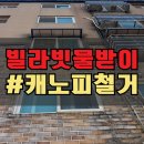 청학수지 | 빌라 캐노피 제거 빗물받이 철거_인천 부평구
