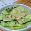오이탕탕이 레시피 오이무침 양념 만들기 오이반찬 이미지