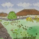 일상을 기록하는 수채 펜드로잉 이미지