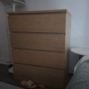 STORKLINTA4-drawer chest, oak effect 이미지