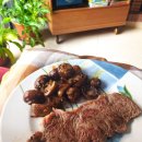I made delicious steak cause San made me crave it!! 이미지