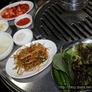 기찻길 연탄불 생고기 이미지