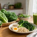 푸른잎 채소 detox+슬림 식단 후기와 몸 변화 분석