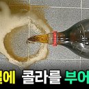 누구나 쉽게 하는 줄눈 청소 방법 화장실, 부엌 만능세제 1분이면 OK 이미지