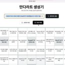 Gemini API 를 사용한 만다라트 생성 프로그램 이미지