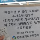 김무성 외 10인 등 피감기관 돈 출장 국회의원에 대한 수사요청진정서 제출 이미지