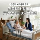 건강생활 복지용구 | 기초생활수급자 전동침대·휠체어 무료? 복지용구 본인부담금 0% 혜택 활용법