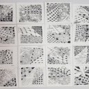 힐링 아트 젠탱글 이미지