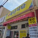 강원도 속초여행 풍년식당 오징어해장국 아침식사로 방문한 솔직후기 (후식은 원준이 엉덩이빵)