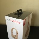 Apple beats solo 3 wireless headphone (Matte Gold) 이미지