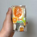 11500-19-27-109 | CU 편의점 한정판 꽃이피었샌드 과일샌드위치 귤키위 샌드위치 후기