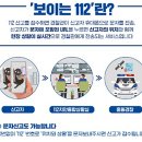 교제폭력(데이트폭력)의 정의(말 없는 112 신고 시스템) 이미지