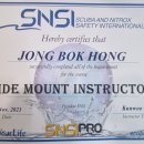 SIDE MOUNT INSTRUCTOR.수여(2023.12.16) 이미지