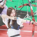 아육대에서 양궁하는 엔믹스 설윤 ㄷㄷㄷ.jpgif 이미지