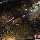 2014년 12월 31일 중국 상하이에 있었던 신년 행사 압사사고 이미지