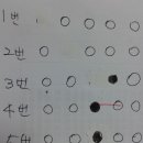 시험 감독해보신 분들께 OMR 카드 수정테이프 수정 질문입니다 이미지