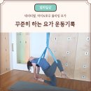 요가(중급) | 요가학원 테라피월 중급 플라잉요가 후기