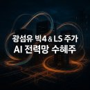 LS슈퍼 | 광섬유 빅4 호조 LS 주가도 AI 전력망 투자 수혜