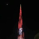 두바이 부르즈 칼리파 타워 근황 이미지