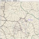 도일봉-중원산-단월산-용조봉 등산지도(양평군) 이미지