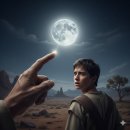 제미나이의 번역(1), 슨가락과 달, 배의 비유와 불립문지 이미지