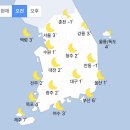 [오늘 날씨] 비교적 맑고 포근, 미세먼지·안개 주의 (+날씨온도) 이미지