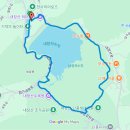 정읍사오솔길2코스=총 거리 6km, 소요 시간 2시간 30분 의 정읍사오솔길 2코스는 출발점으로 다시 되돌아오는 순환형 구조 이미지