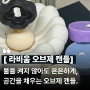 쁘띠캔들 | 라비움 오브제캔들｜새학기 세일로 득템한 핸드메이드 감성 집들이선물 소품 솔직후기