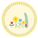 야생화꽃자수 이미지