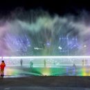 방축천음악분수 | 세종시 아이와 가볼만한곳 방축천 음악분수 야경