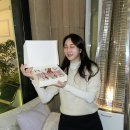 레터링 도넛 케이크 , 해피오더 어플 예약주문 후기 / 기념일 커스텀 케이크 생일도넛 특별한 주문...