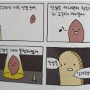 우물 안 개구리와 행복한 고구마 이미지