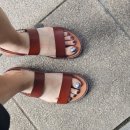 나잡아바라 | 여름샌들추천 핏플랍 바라 소가죽 브라운 여성 샌들 후기