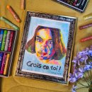 오일파스텔 이미지