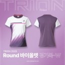 배드민턴 경기복 추천, 보라보라한 ‘트라이온 라운드 바이올렛 경기복‘ 착샷 후기