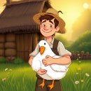 황금거위 동화 이미지