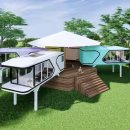 우주선펜션 이미지