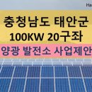 |100KW 태양광 수익성| 태양광 발전 사업/충청남도 태양광,100KW 태양광 발전소,태안 태양광/한국형 FIT/태양광발전소 분양/태양광 모듈 이미지