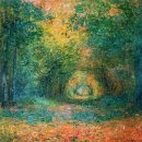 Claude Monet 1882 The Undergrowth in the Forest of Saint-Germain 이미지