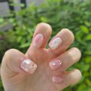 지니 나비 | ✨ 모란역네일 잘하는곳 추천! 네일리우나 모란점 4월 이달의아트 나비네일 후기 ✨
