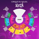 서울공연예술연습공간 리딩룸3 | 태양의 서커스 쿠자 서울공연 | 주차장 200구역 SR석 좌석시야