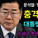 윤석열 명태균 녹취 충격과 경악 이미지